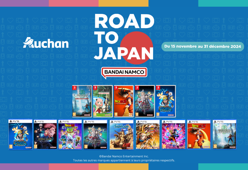 FRANCE - BANDAI - AUCHAN